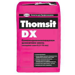 Thomsit DX. Самовыравнивающаяся смесь (от 0,5 до 10 мм)